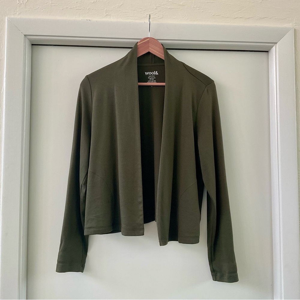 Wool& Winona Crop Cardigan/Jacket